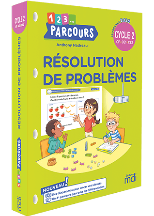 1, 2,3... Parcours - R&eacute;solution de probl&egrave;mes Cycle 2 - Nouvelle &eacute;dition 2026